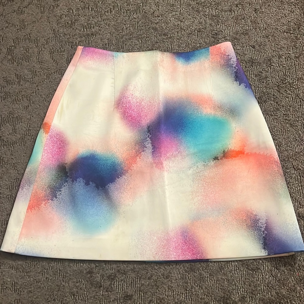 FRENCH CONNECTION Colorful A Line Mini Skirt Size 2